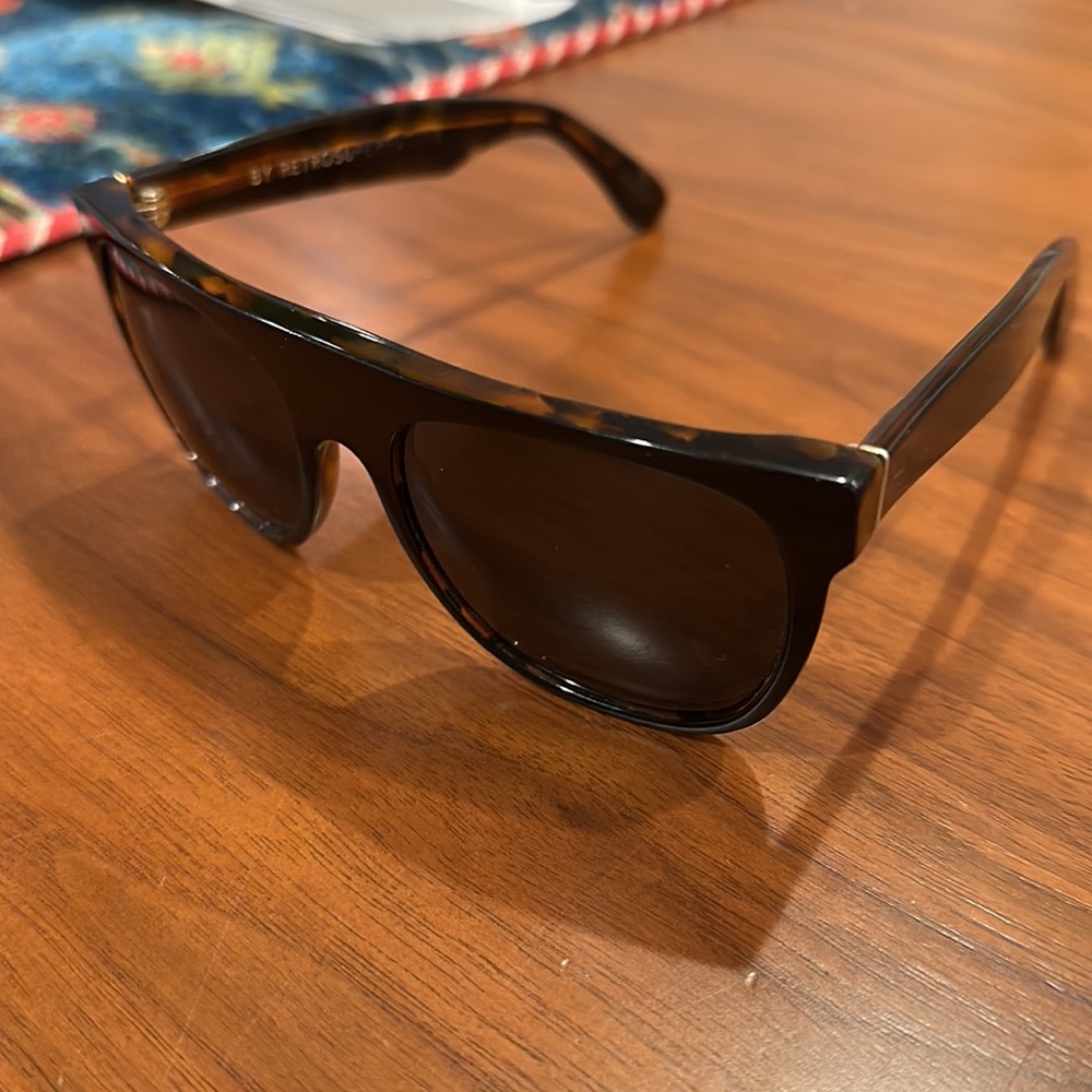 Retrosuperfuture Sunglasses. Tortoise Shell. Slim… - image 2